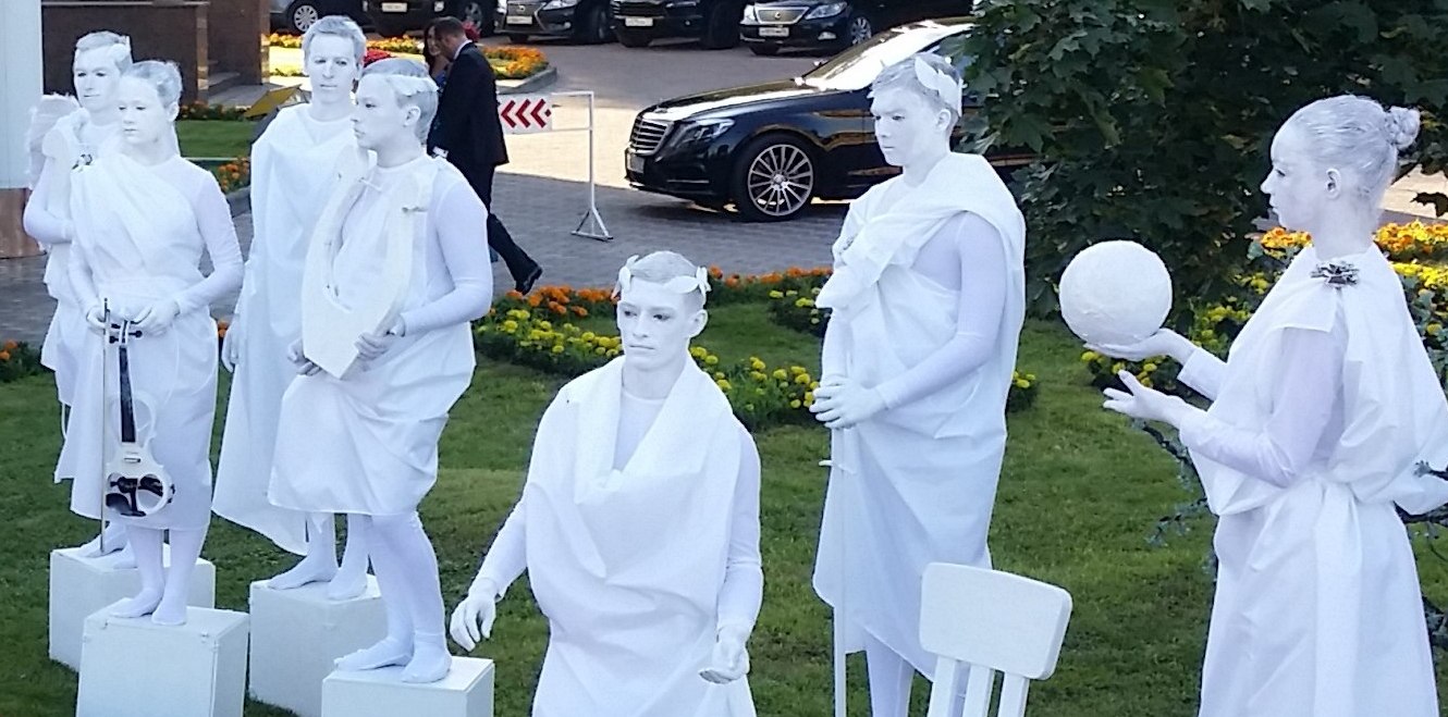 живые статуи заказ в москве на праздник